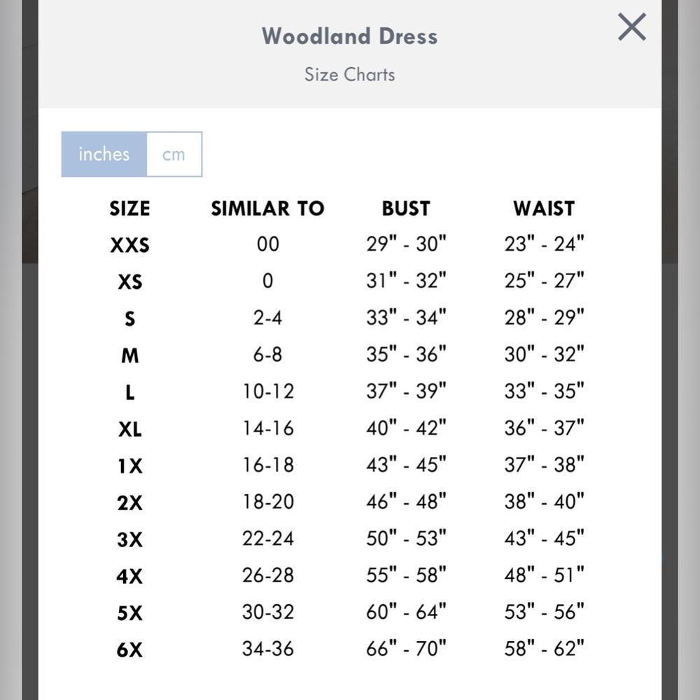 JessaKae woodland dress- size xs - Picture 5 of 5